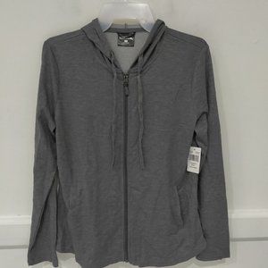 NWT 32 Degrees Women's Lightweight Pullover Hoodie Gray Size S $50 3A048